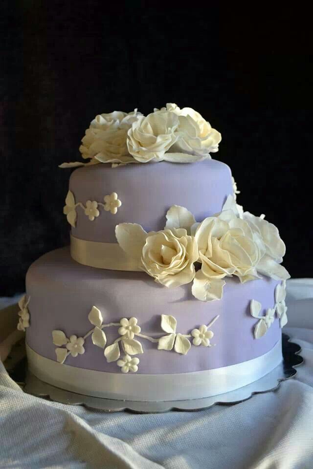 Wedding Cake Gum Paste Flowers