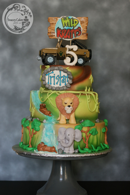 Wild Kratts Birthday Cake