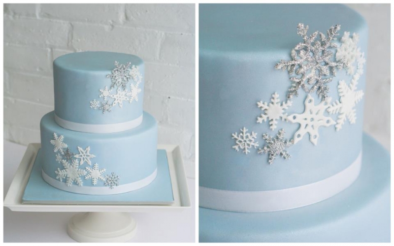 Winter Birthday Cake