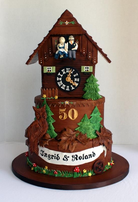 12 Photos of German Themed Birthday Cakes