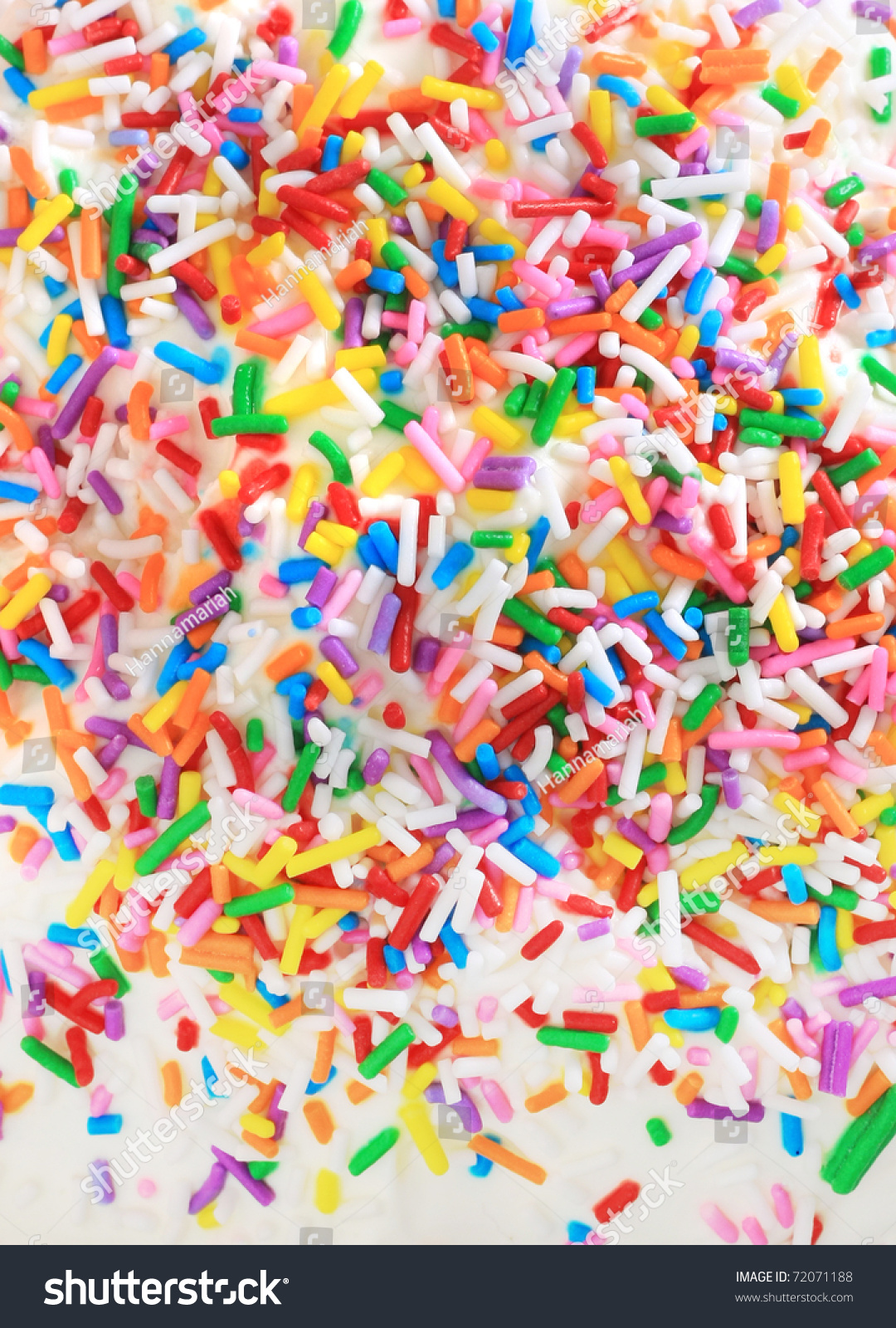 Birthday Cake with Sprinkles