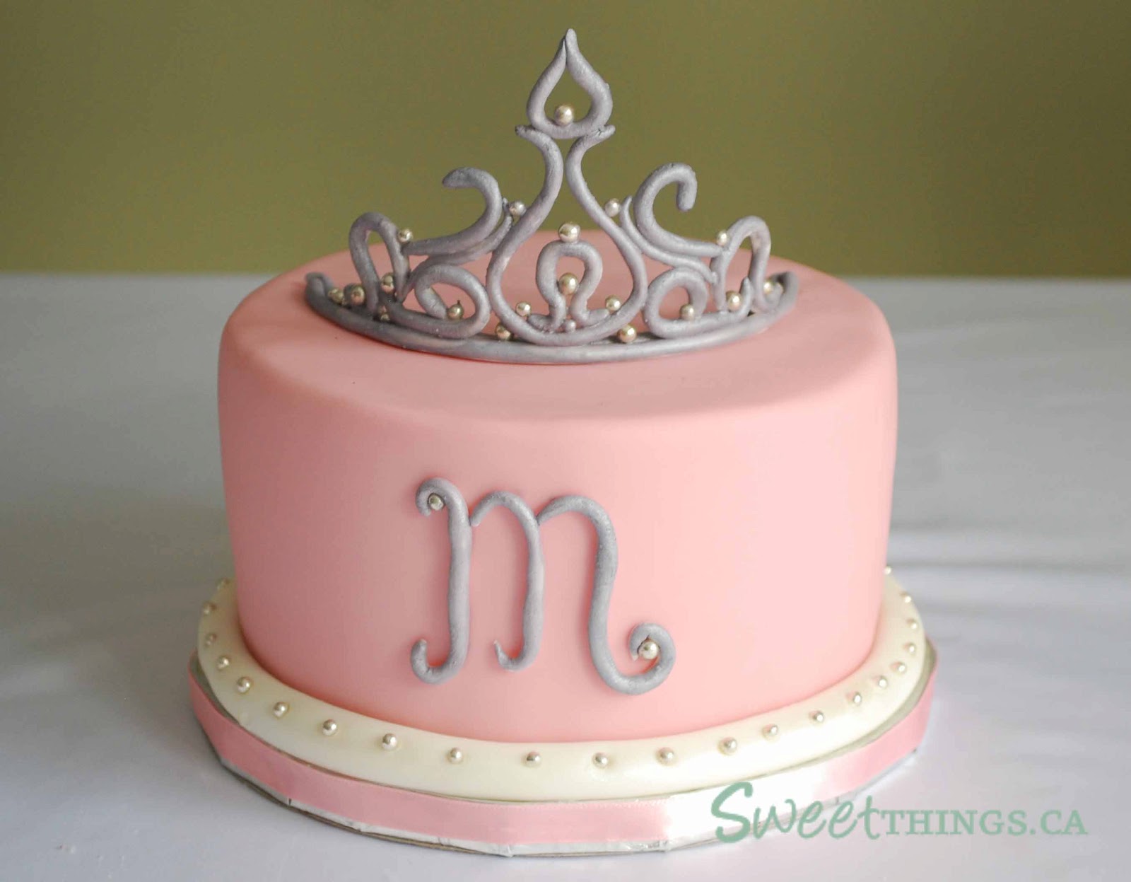 Birthday Girl Tiara Cake