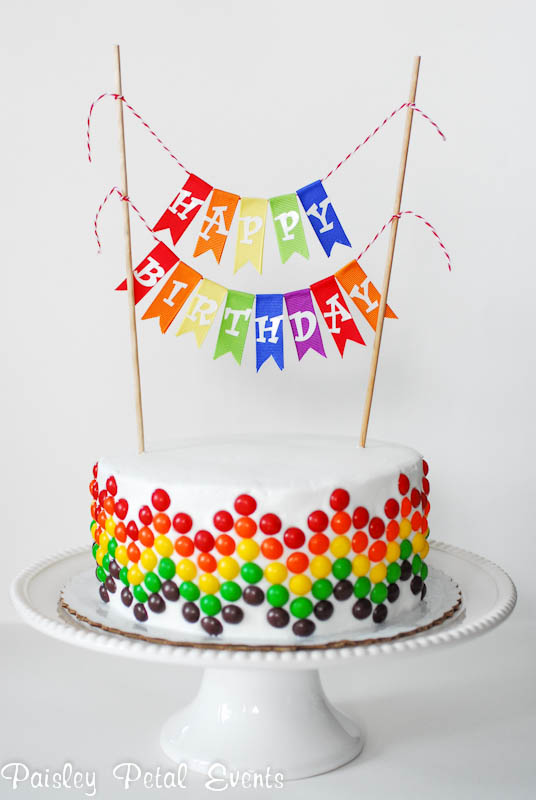 Cute Easy Idea Birthday Cake