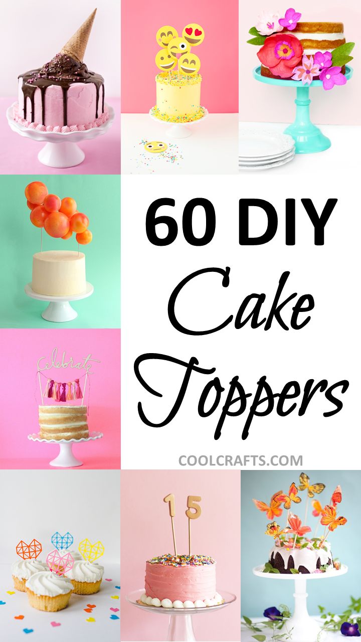 DIY Cake Toppers