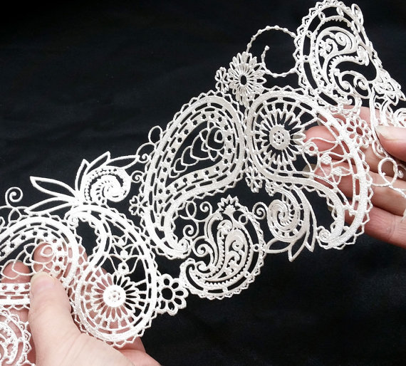 Edible Wedding Cake Lace