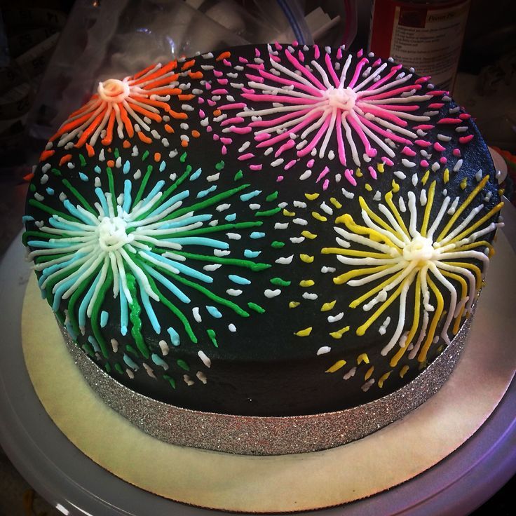 Fireworks Cake