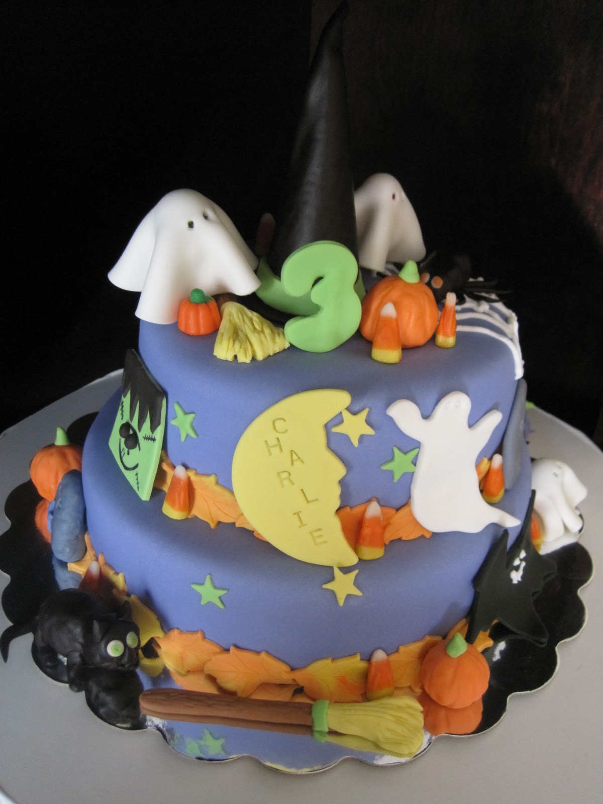 Halloween Birthday Cake