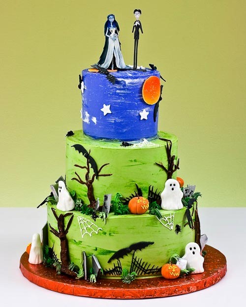 9 Photos of Unique Halloween Birthday Cakes