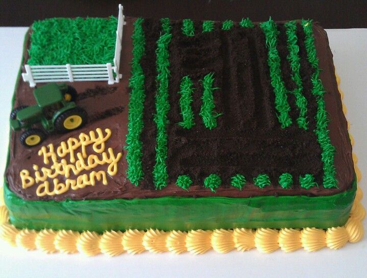 12 Photos of Birthday Cakes Farm Equipment