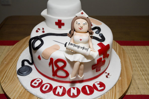 Nurse Birthday Cake