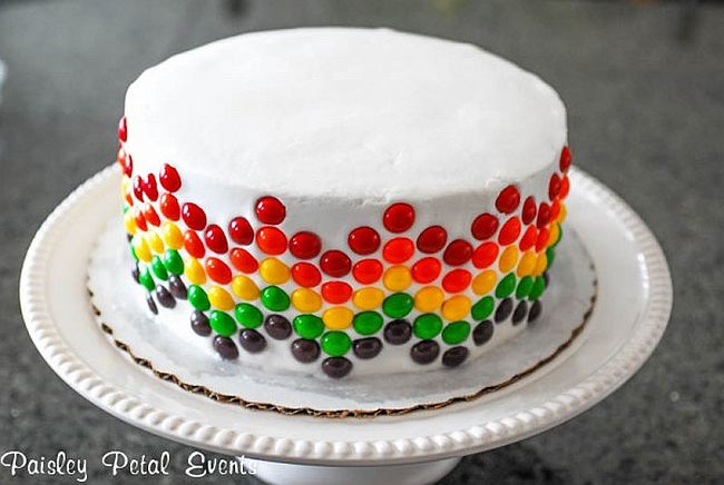 Skittles Birthday Cake Ideas