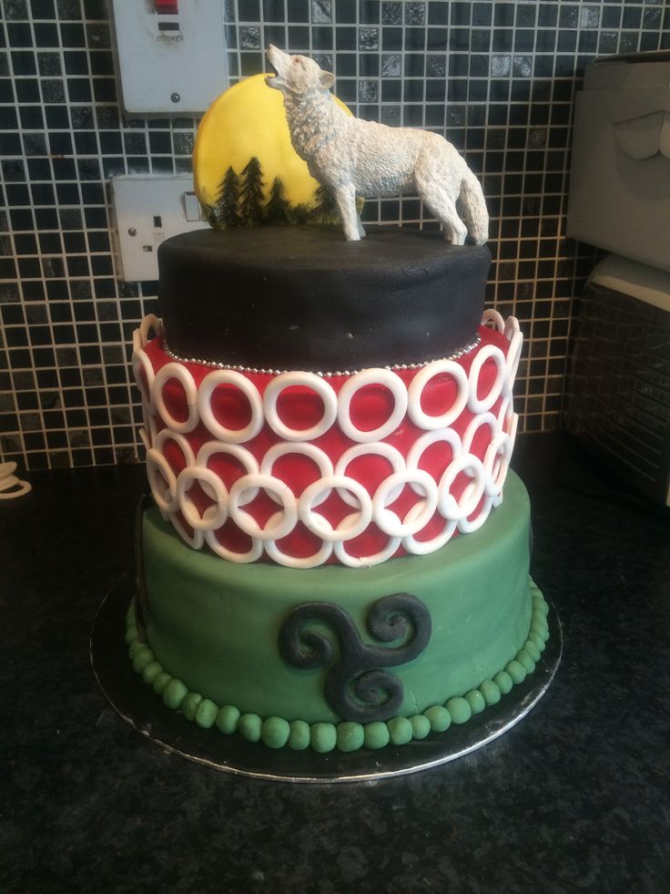 12 Photos of Wolf Themed Birthday Cakes