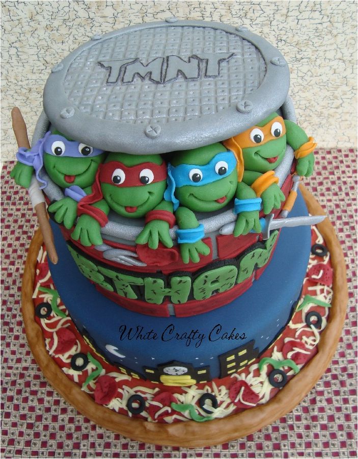 13 Photos of Birthday Cakes Mutant Ninja Turtles