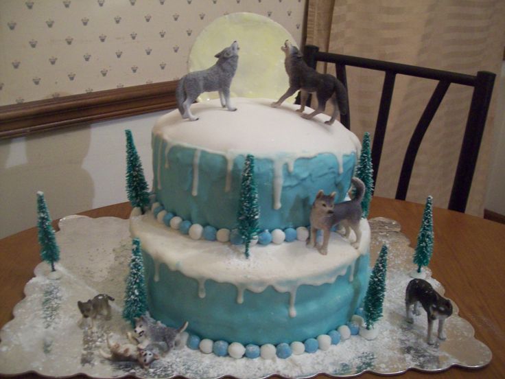 Wolf Birthday Cake Ideas