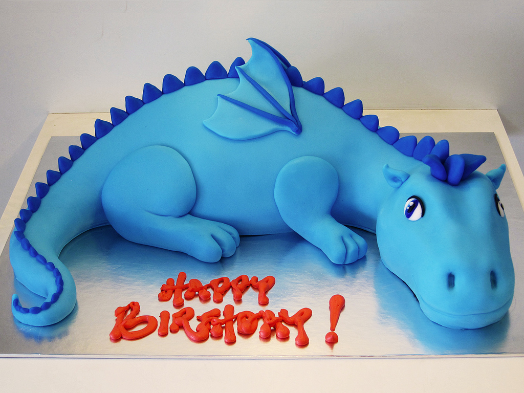 3D Dragon Birthday