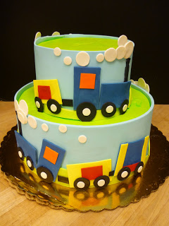 Boy Fondant Birthday Cake