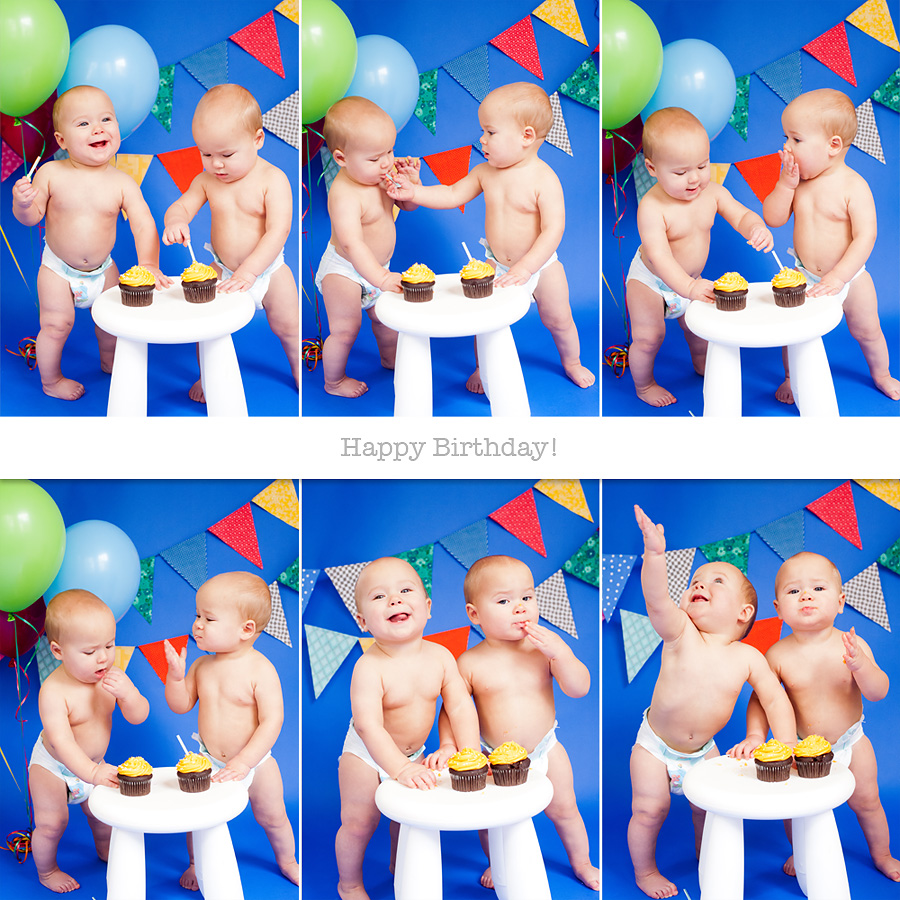 7 Photos of Birthday Cakes For Twin Boys First Birthday