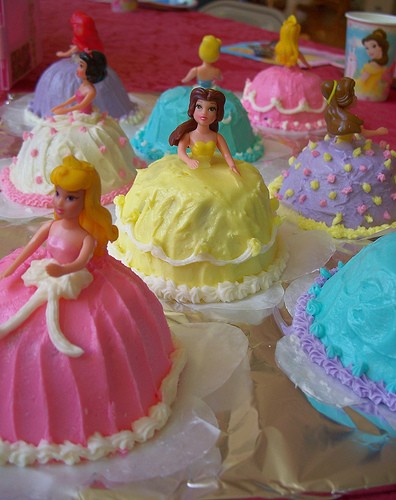 Disney Princess Cupcake Cake