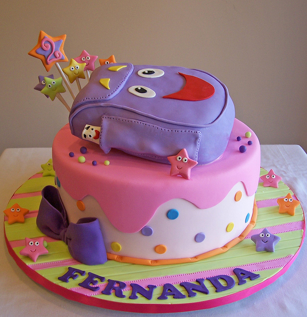 Dora Birthday Cake