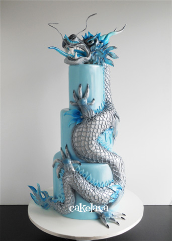 Dragon Wedding Cake