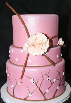 Elegant Birthday Cake