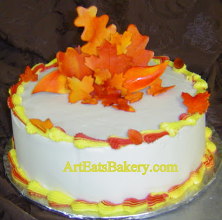 Fall Birthday Cake