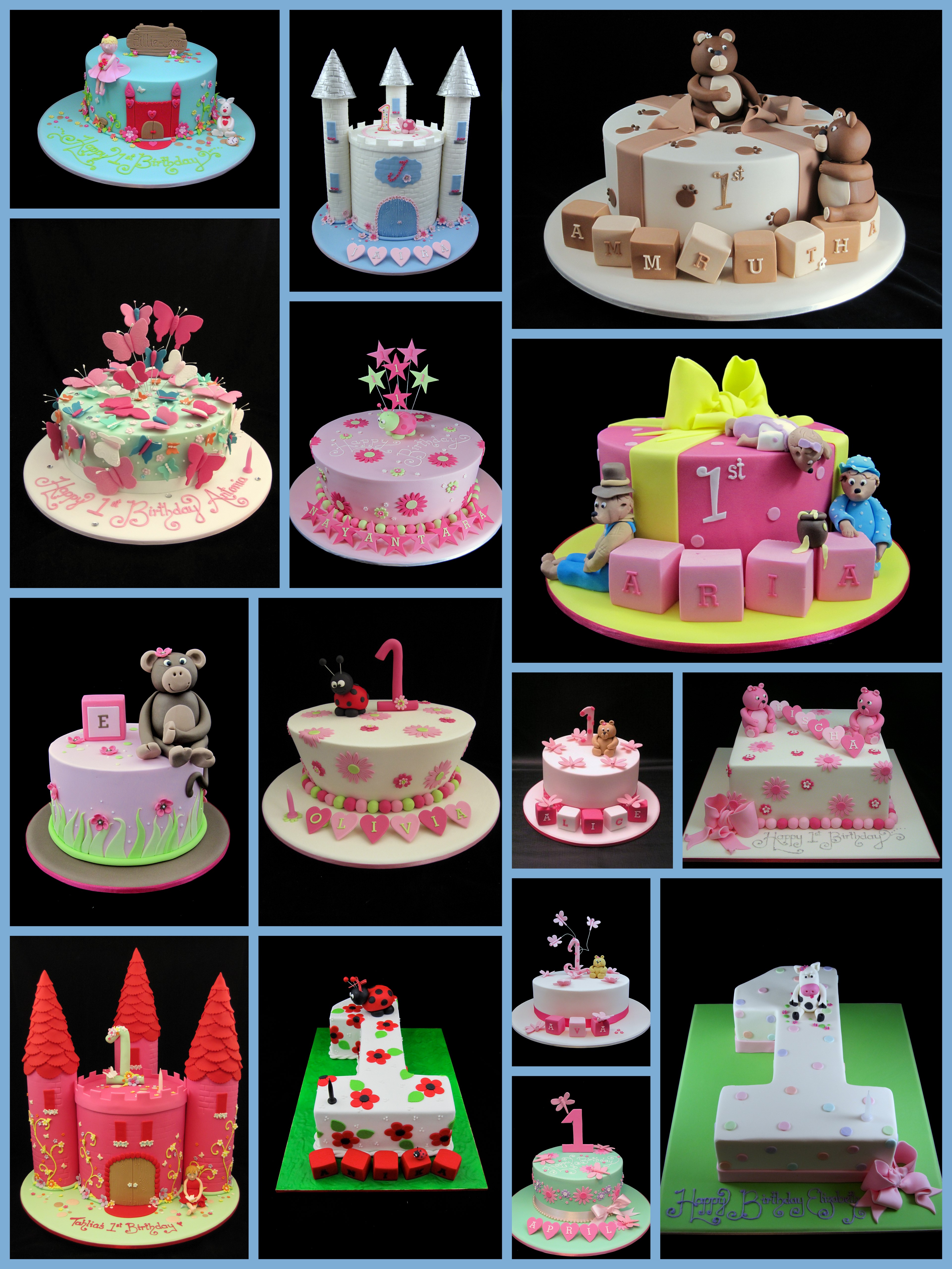 Girls Birthday Cake Ideas