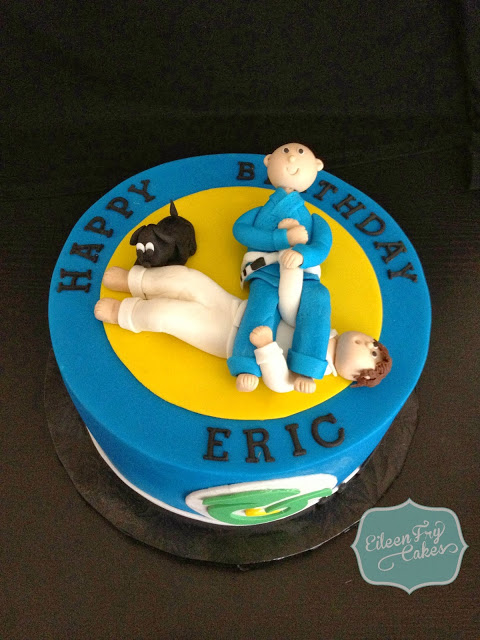 Jiu Jitsu Birthday Cake