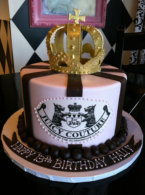 Juicy Couture Birthday Cake