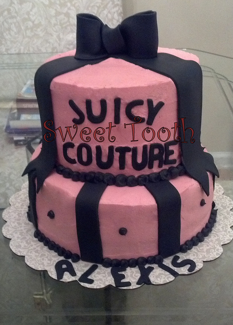 Juicy Couture Birthday Cake