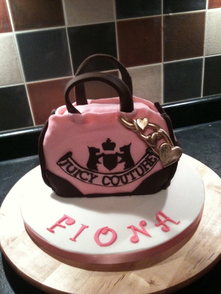 Juicy Couture Handbag Cake