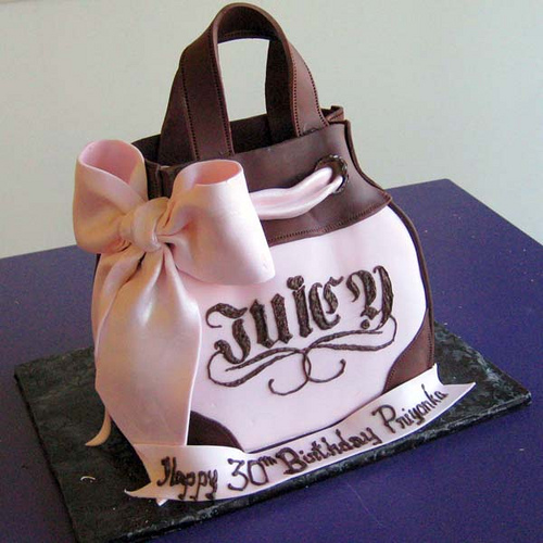 Juicy Couture Purse Cake