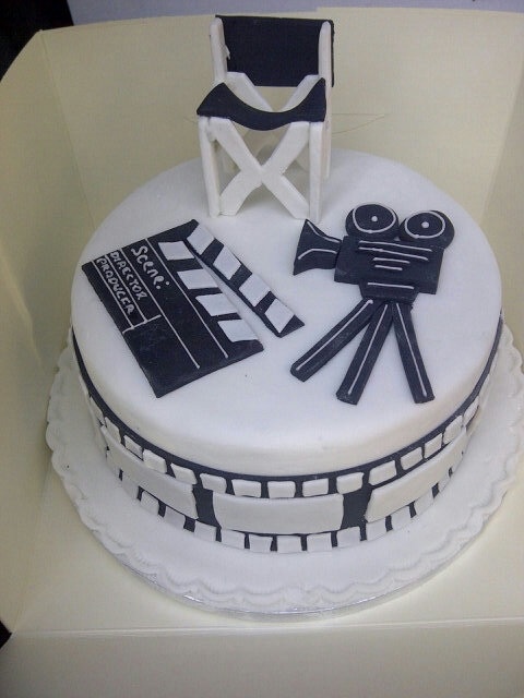 Movie Director Birthday Cake