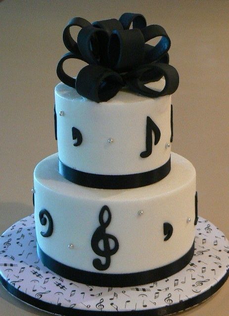 Musical Themed Birthday Cake