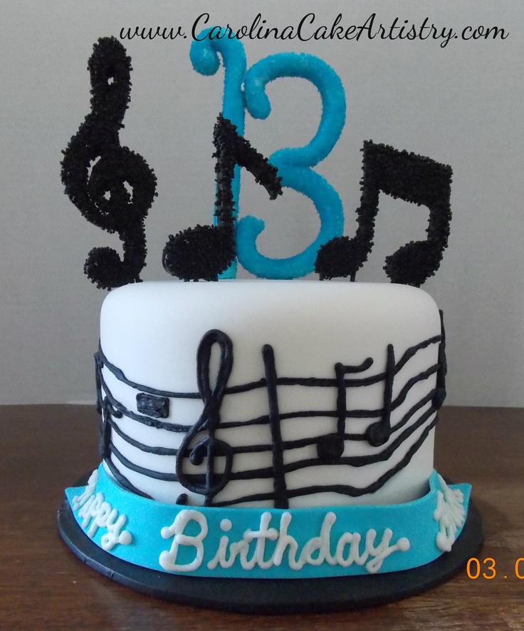 Number 13 Birthday Cake