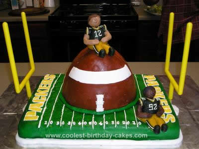 Packer Football Birthday Cakes