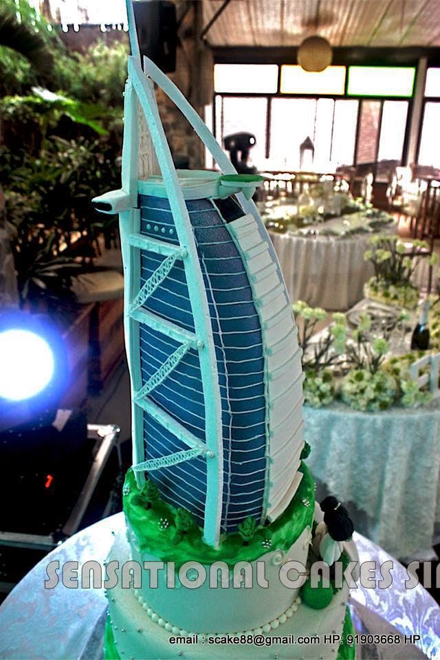 Skyscraper Wedding Cakes