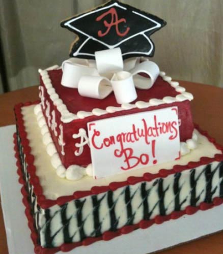 Square Graduation Cake