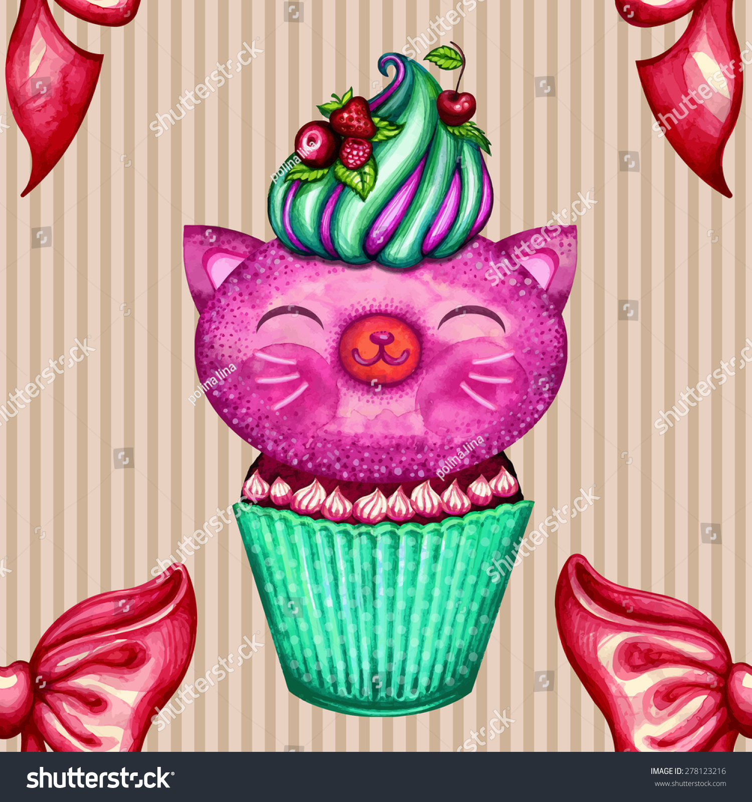 Sweet Cupcake Birthday Card