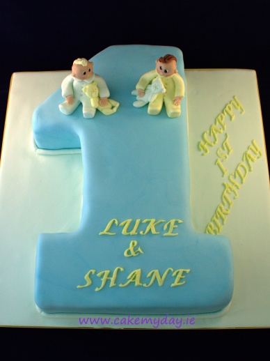 Twin Boys Birthday Cake Ideas