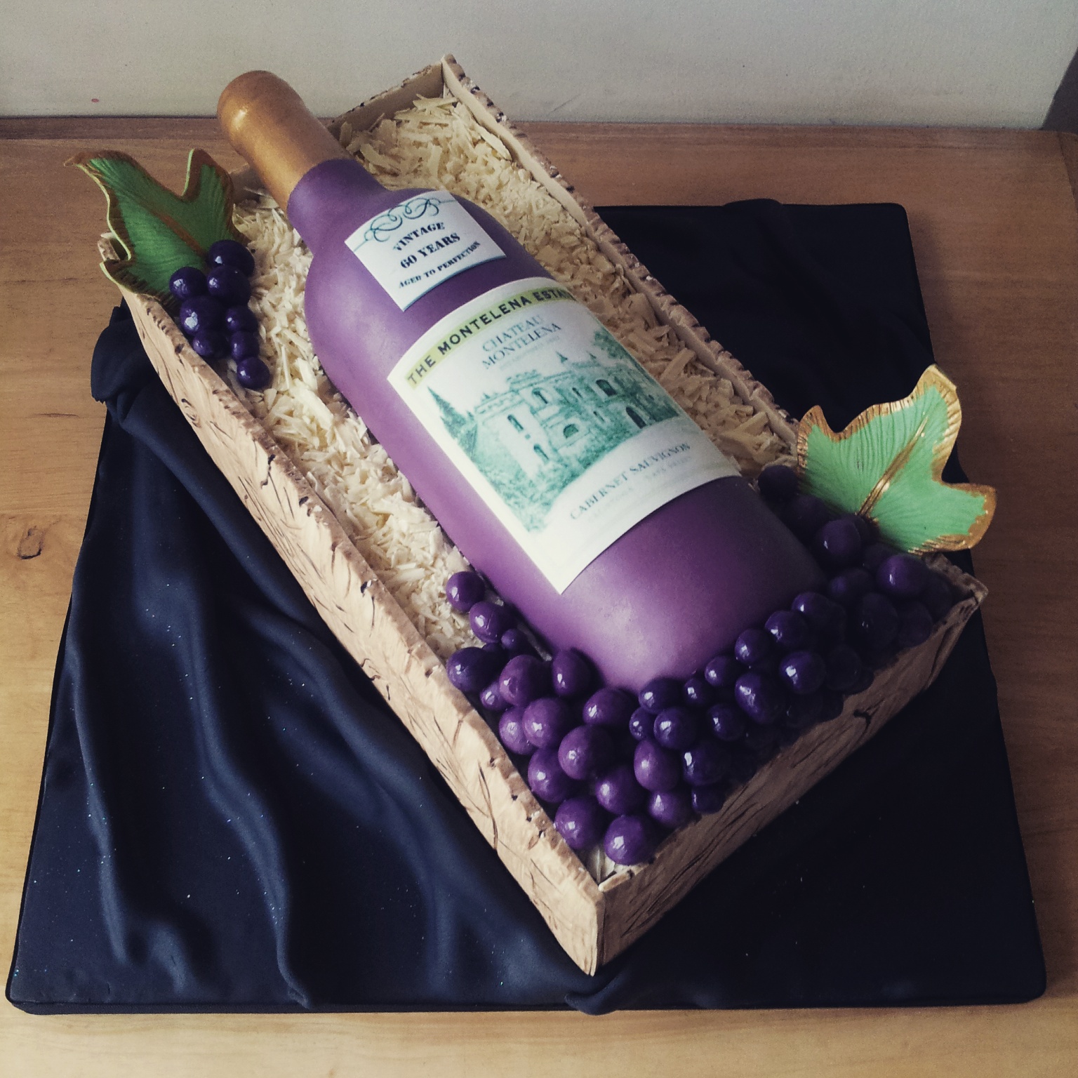 9 Photos of Wine Themed 60th Birthday Cakes