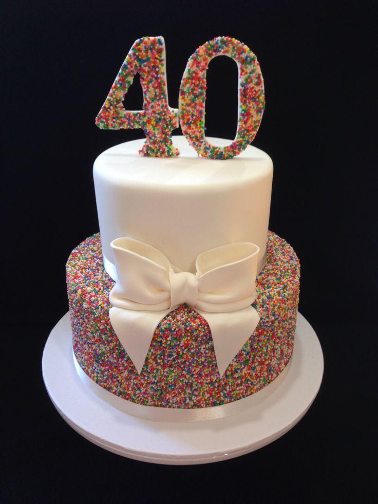 40th Birthday Cake Ideas