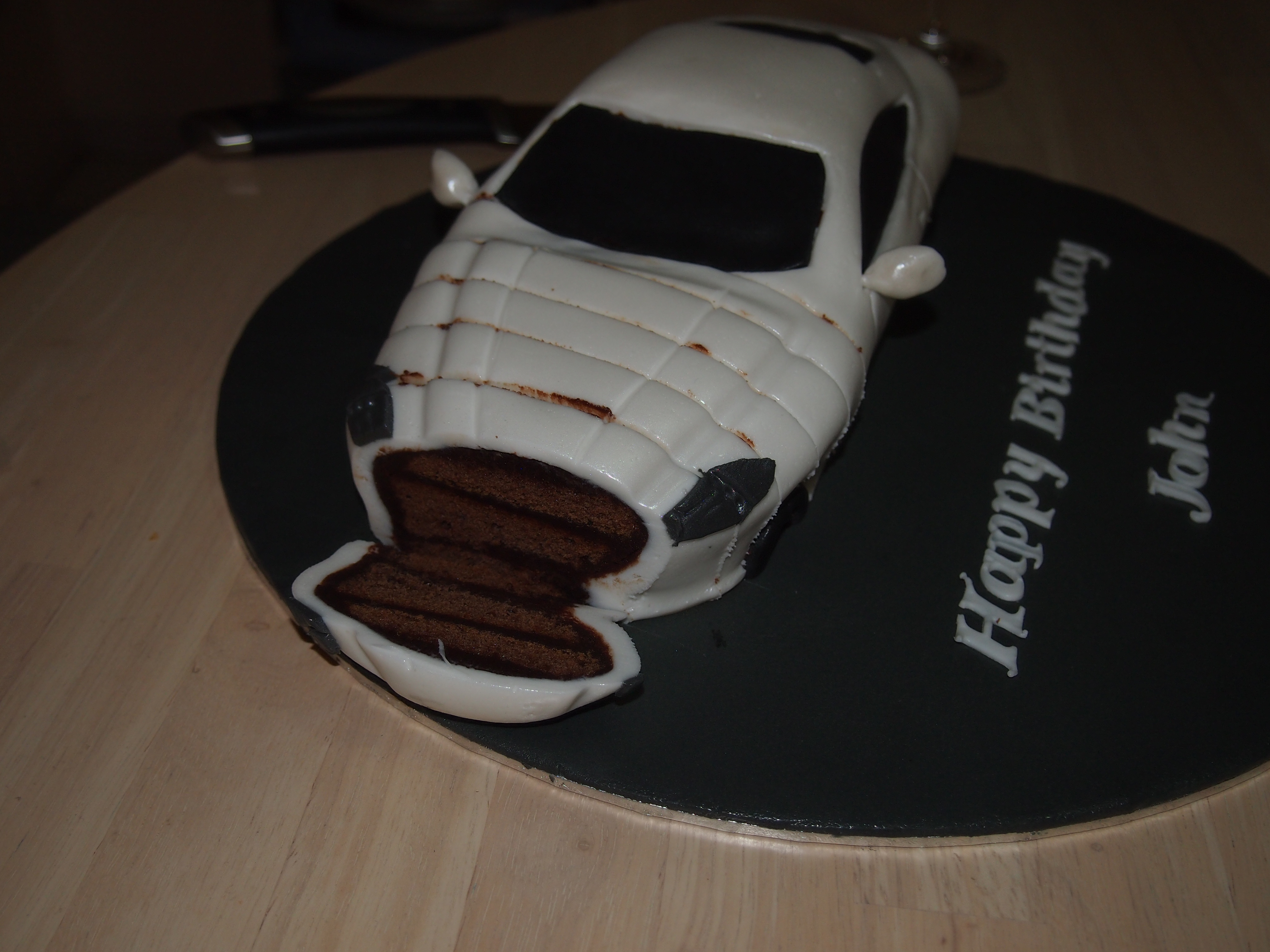 Aston Martin Birthday Cake