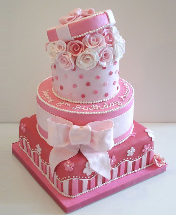 12 Photos of Beautiful Pink Birthday Cakes For Women