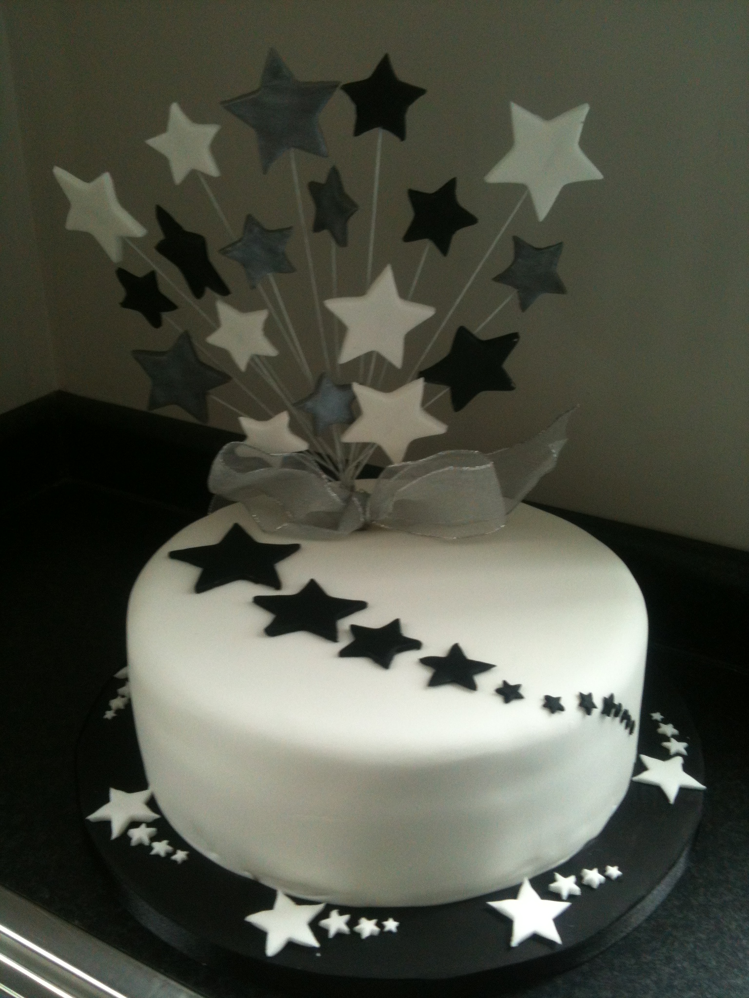 Birthday Cake with Stars