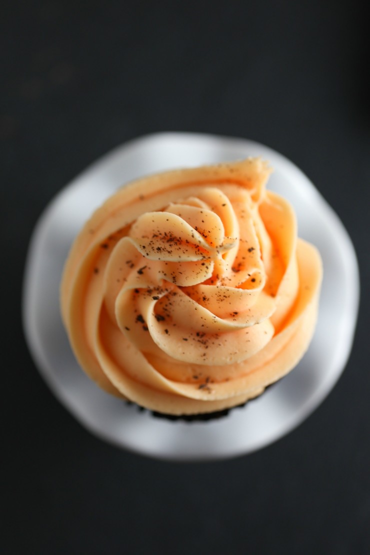 Chocolate Orange Cupcakes with Buttercream Frosting