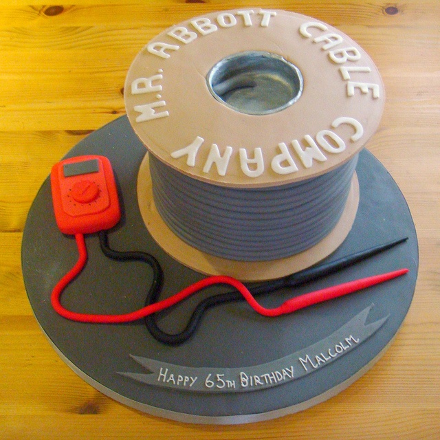 Electrician Birthday Cake