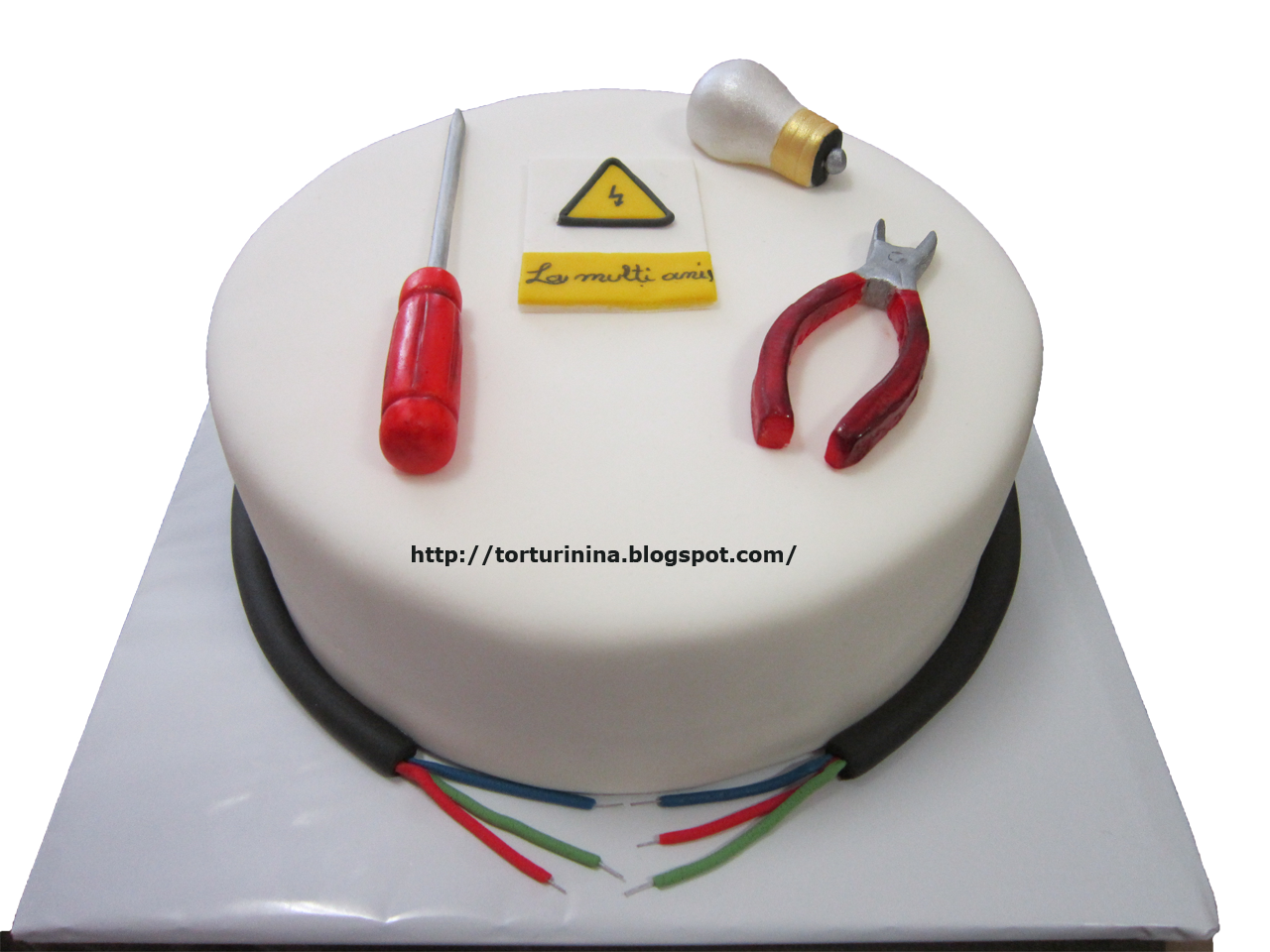 Electrician Birthday Cake