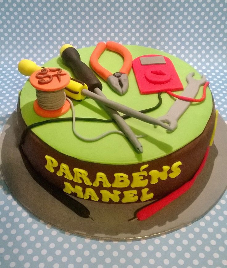 Electrician Cake