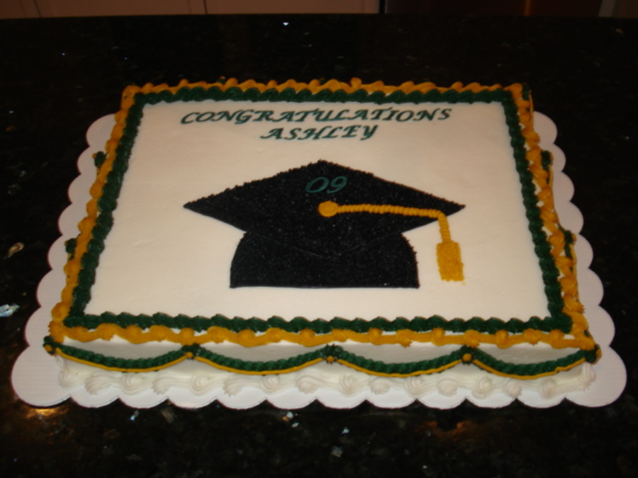 Graduation Sheet Cake